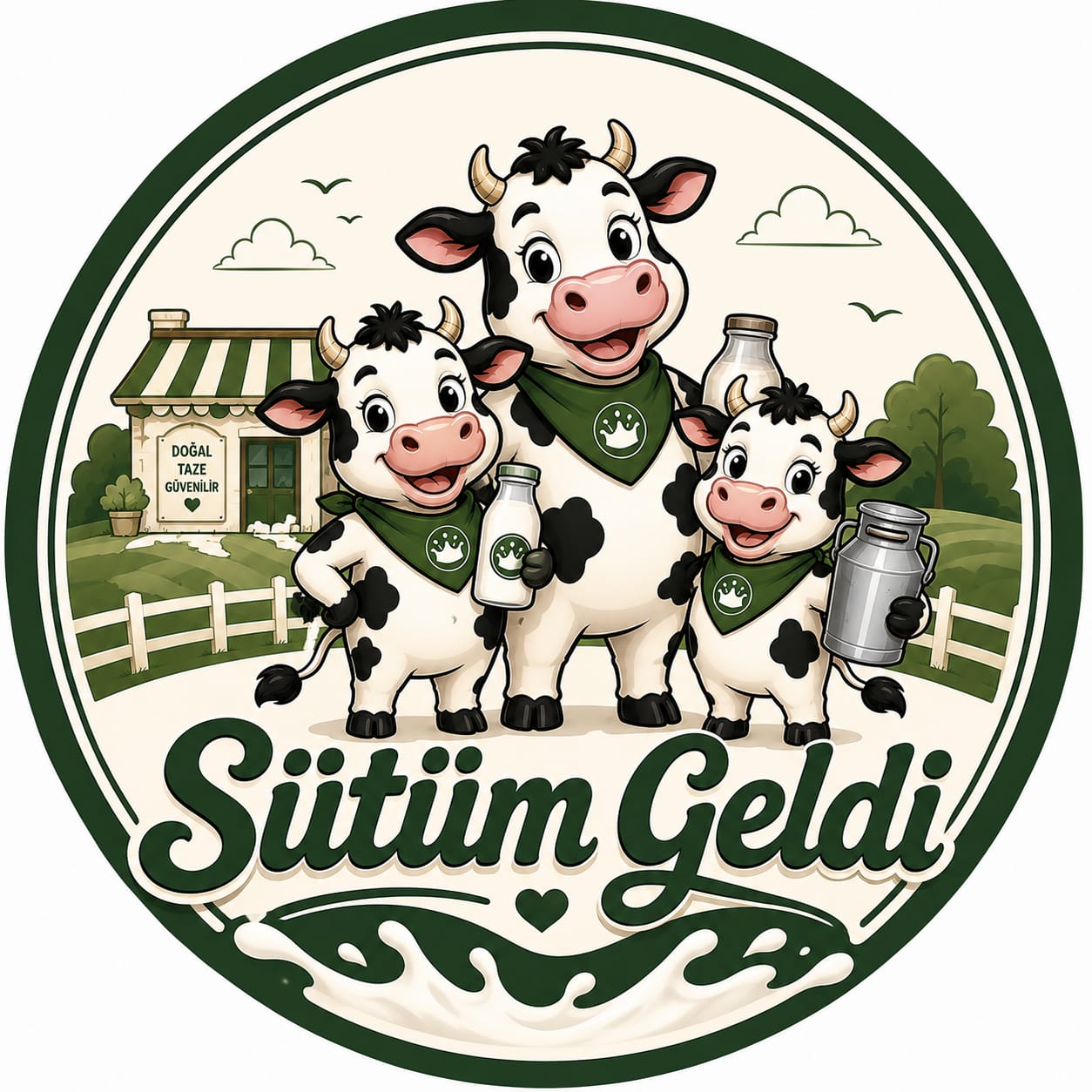 Sütüm Geldi logosu
